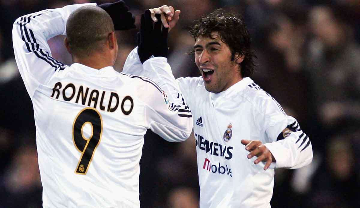 Ronaldo Raul Real Madrid