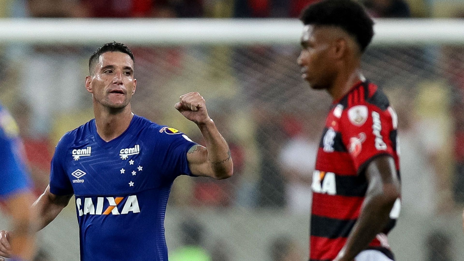 Thiago Neves Vitinho Cruzeiro Flamengo Libertadores 09 08 2018