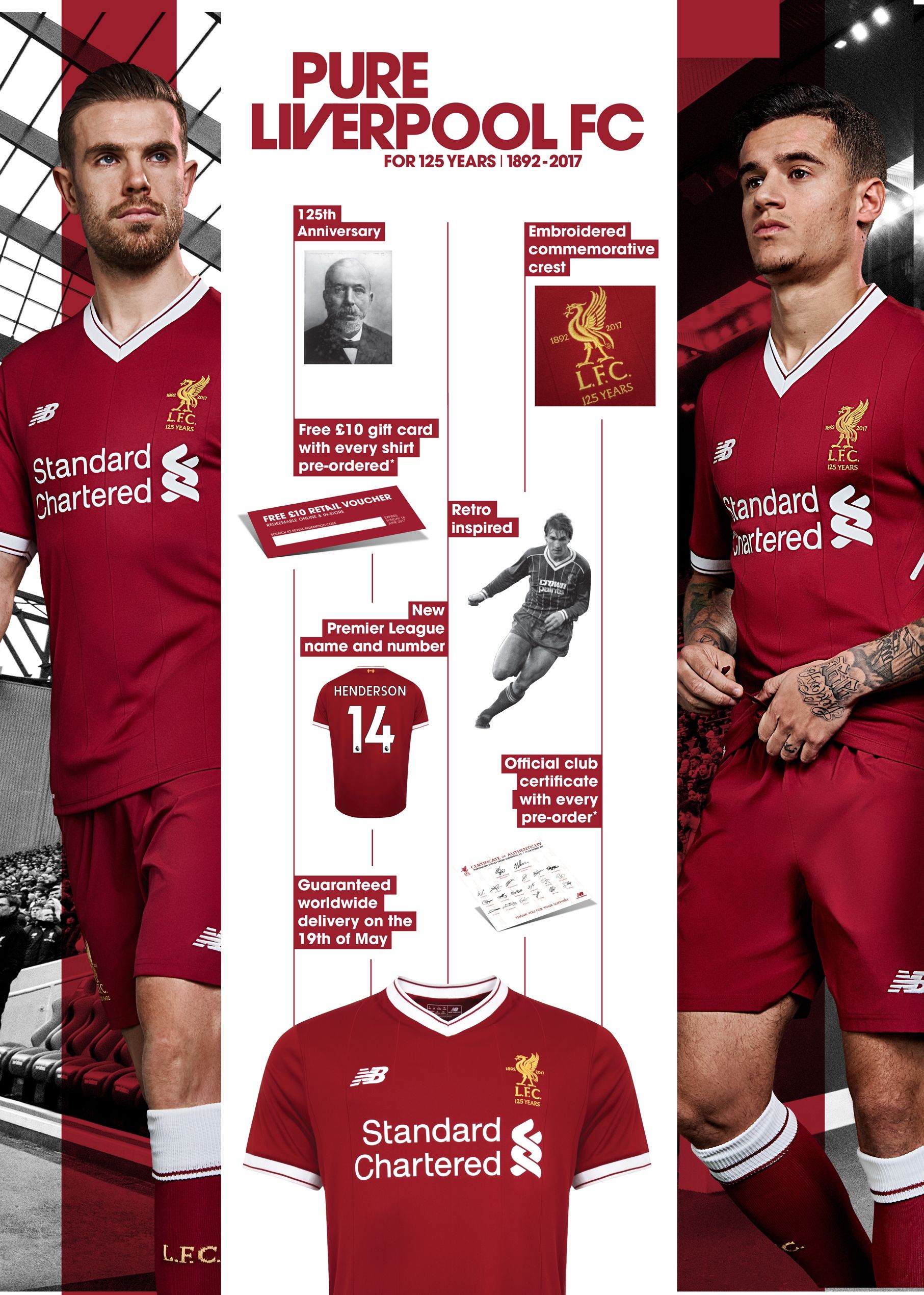 Liverpool 125th anniversary kit online