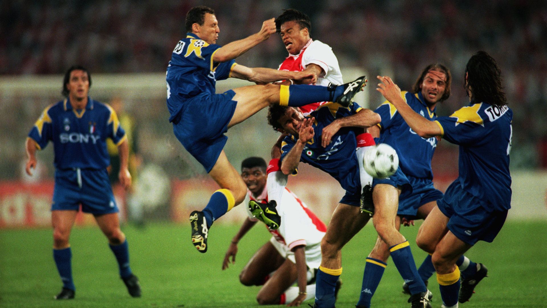 Ajax Champions League exit 1996