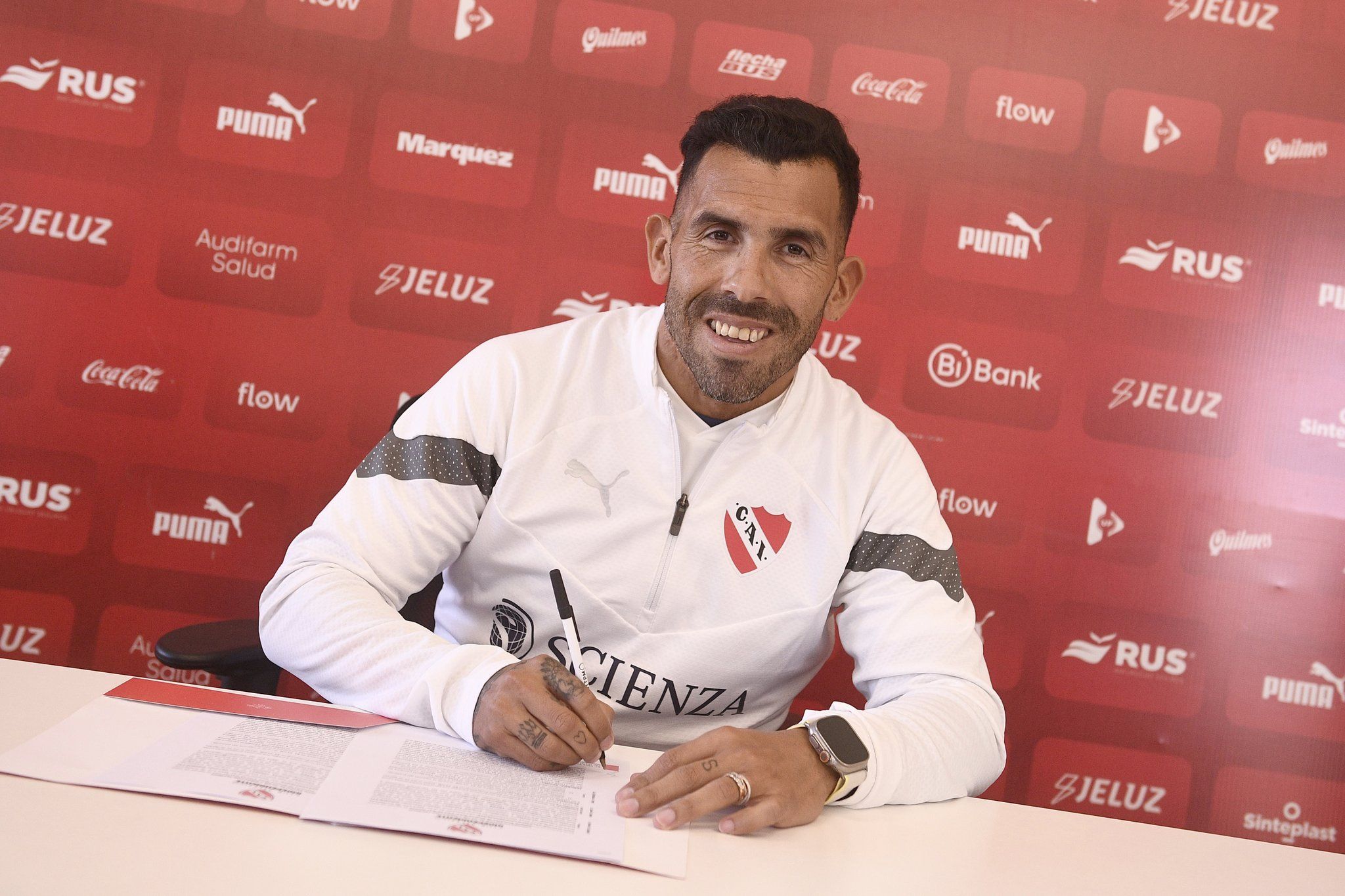 Carlos Tévez Independiente