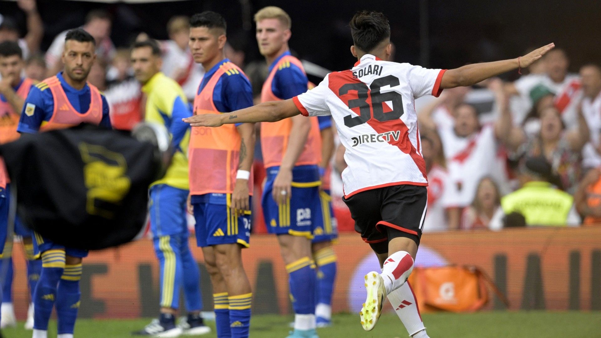 Pablo Solari River Boca Superclasico Copa Liga Profesional 25022024