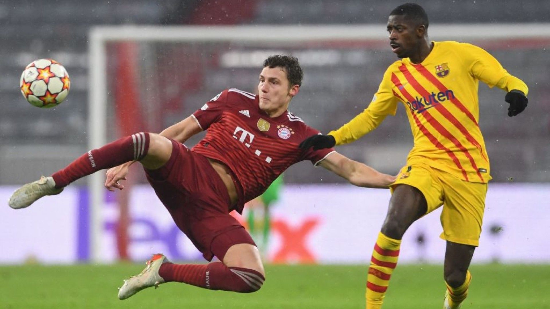 Benjamin Pavard Ousmane Dembélé Bayern Múnich Barcelona Champions League 2021
