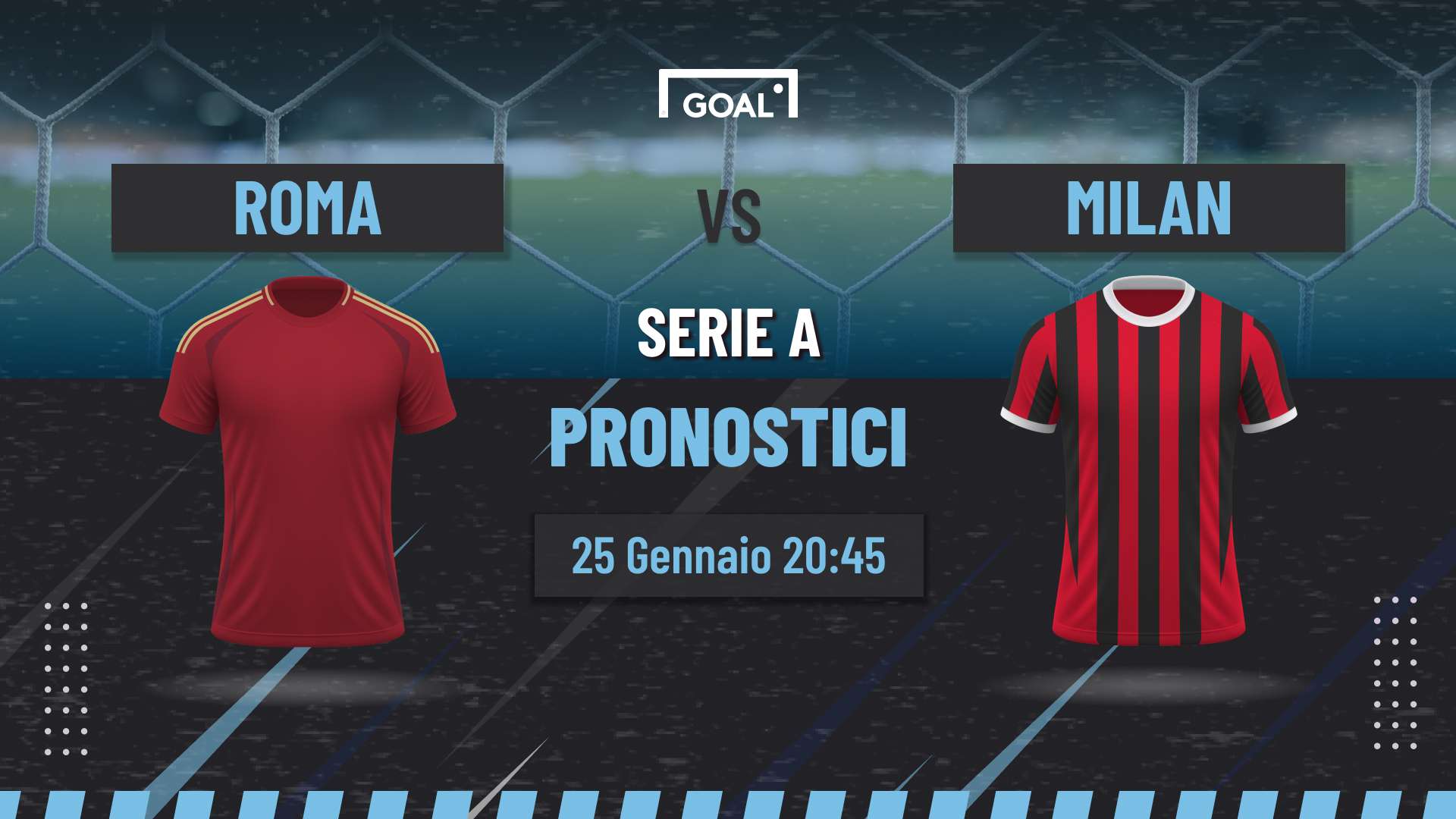 pronostici Roma - AC Milan