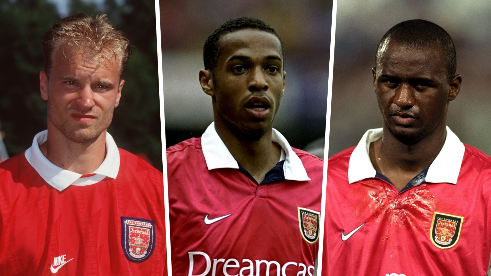 Dennis Bergkamp Thierry Henry Patrick Vieira GFX