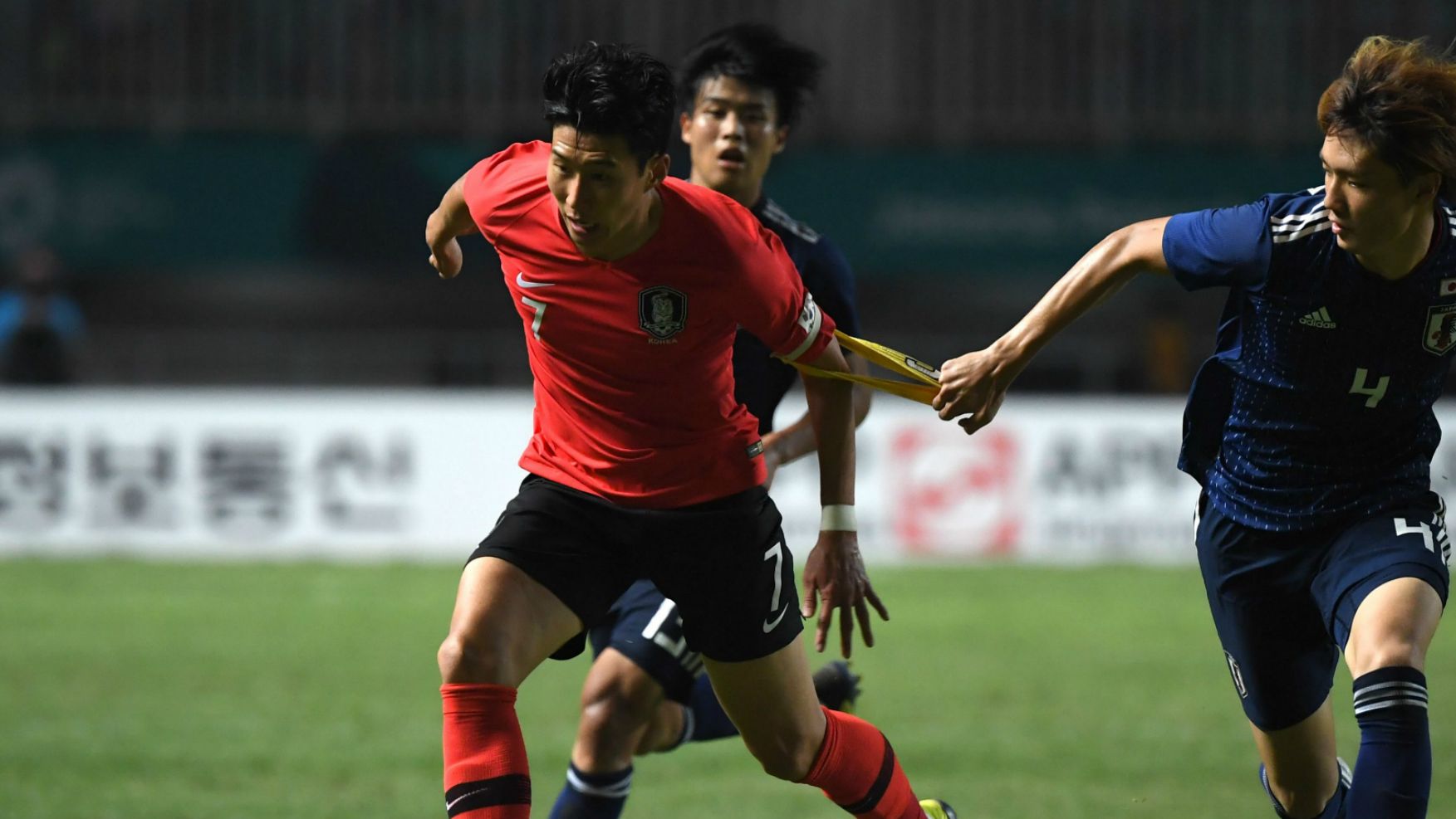Son Heung-min South Korea Japan Asian Games Final