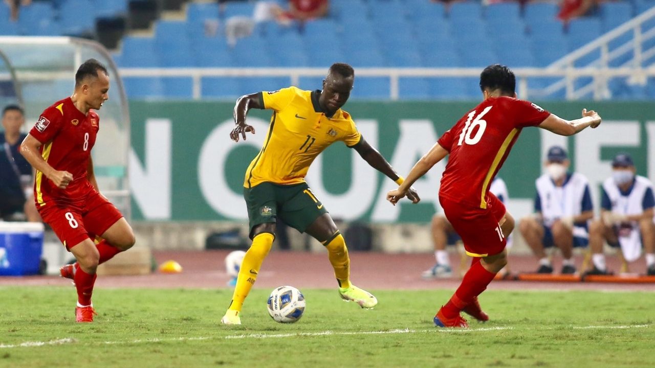 Awer Mabil Vietnam vs Australia World Cup 2022 Qualification 07092021