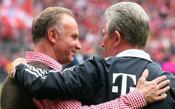 Karl-Heinz Rummenigge and Jupp Heynckes