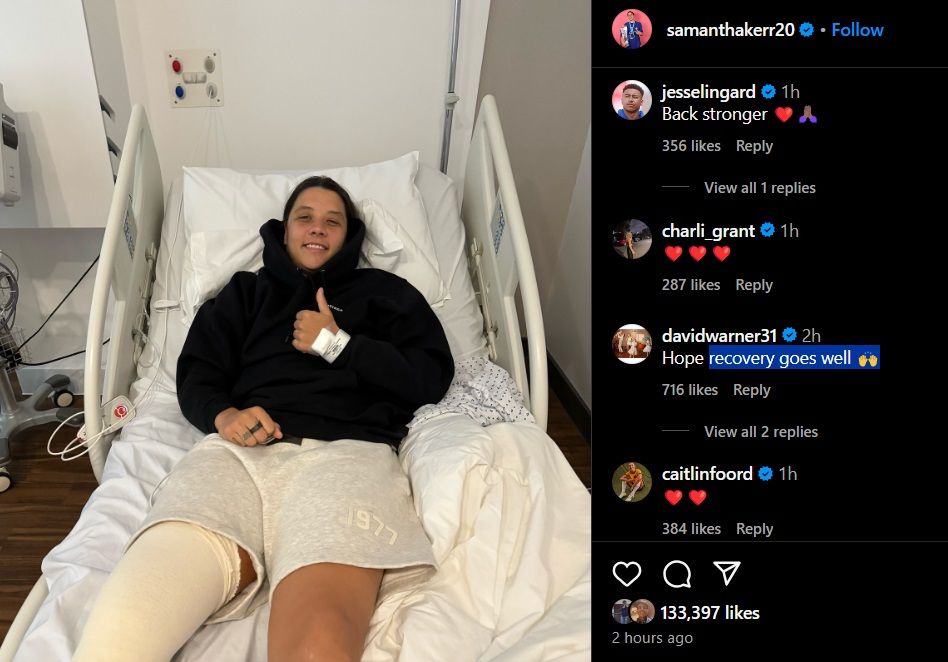 Samantha Kerr Instagram 