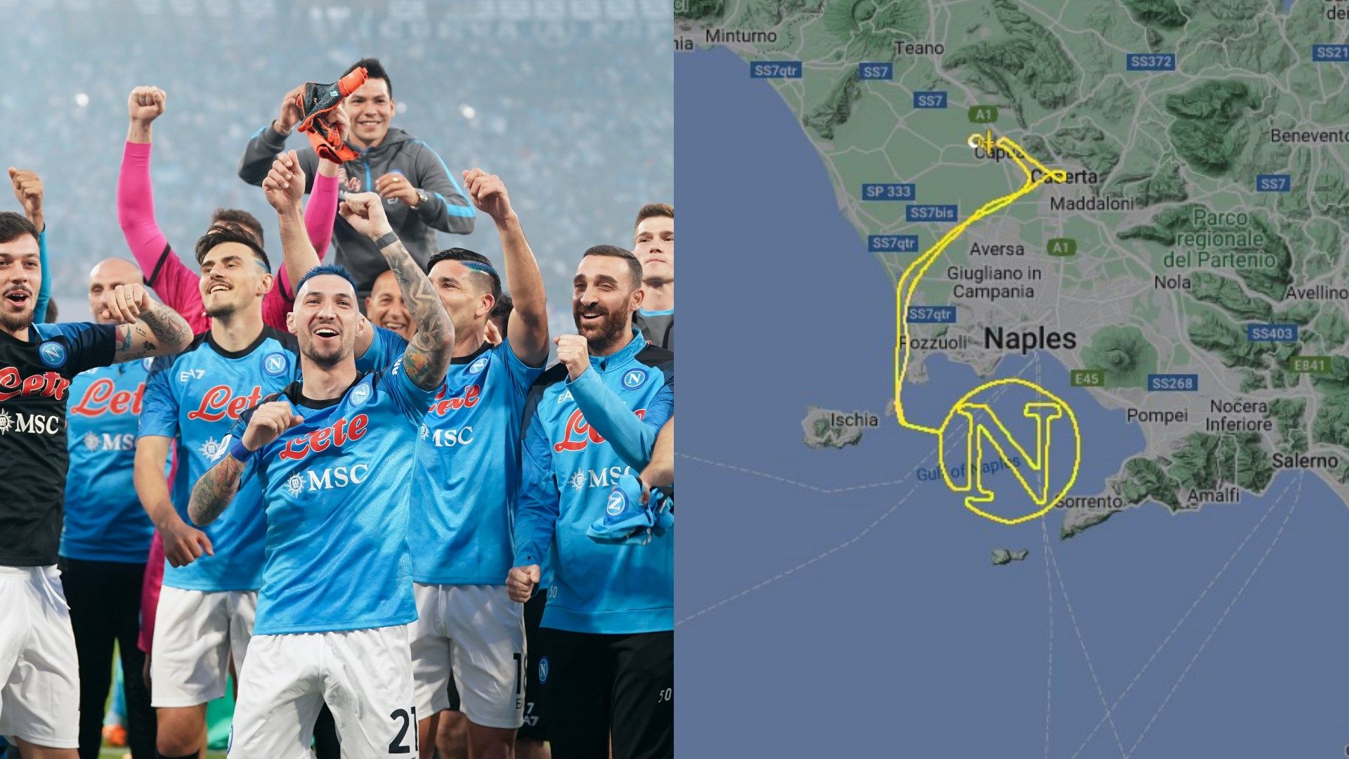 Napoli logo club flight