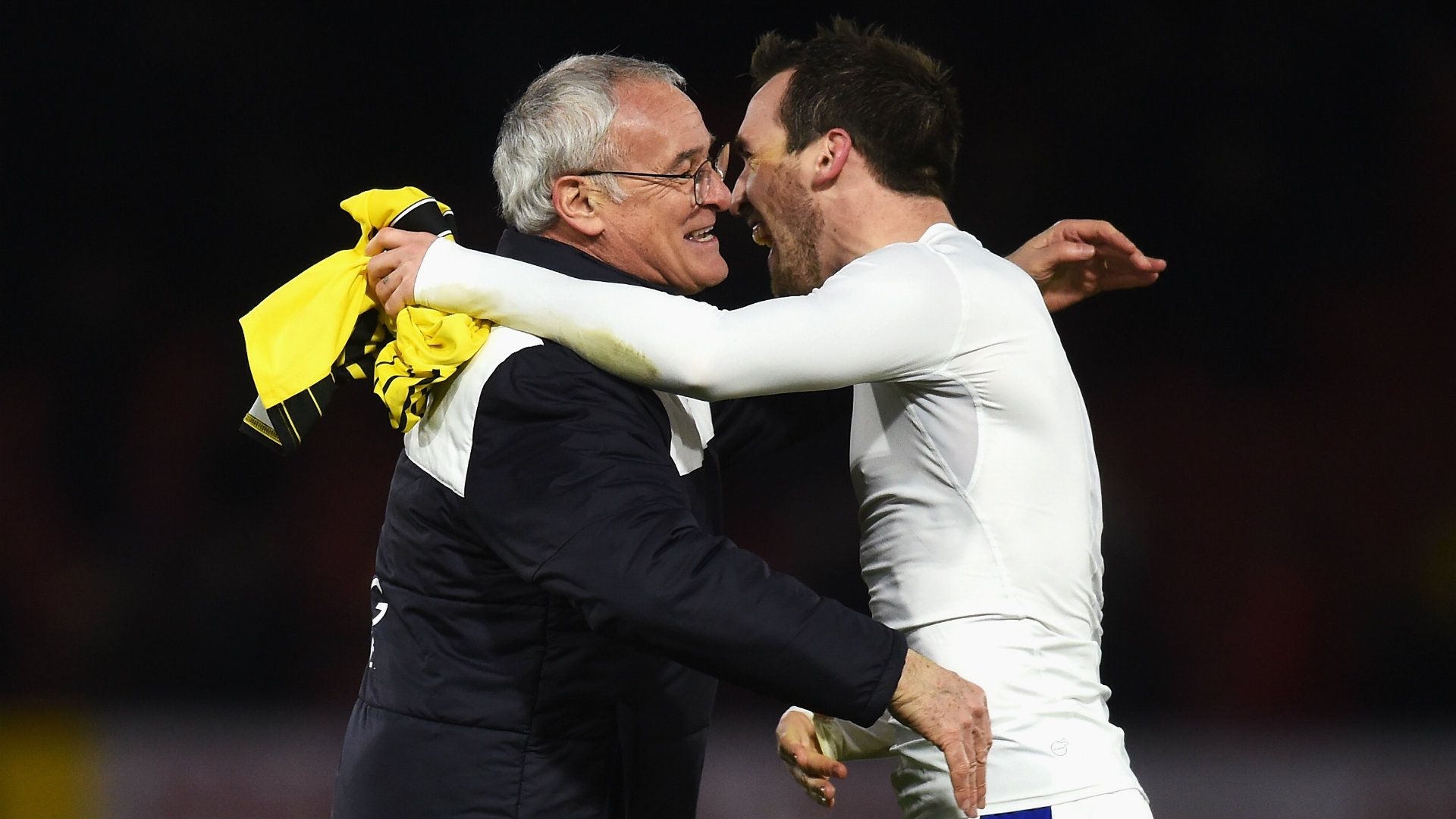Christian Fuchs, Claudio Ranieri, Leicester