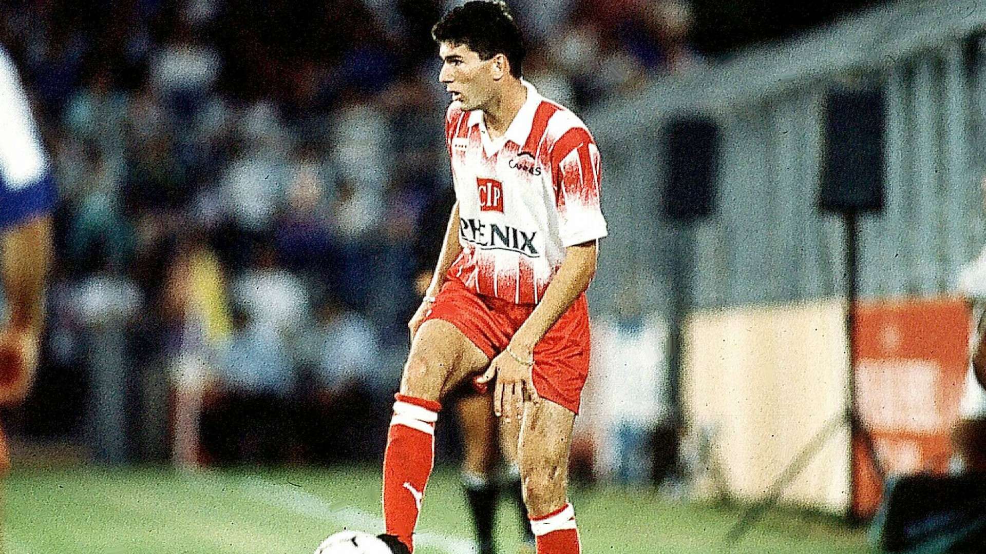 ONLY GERMANY Zinedine Zidane Cannes 1991