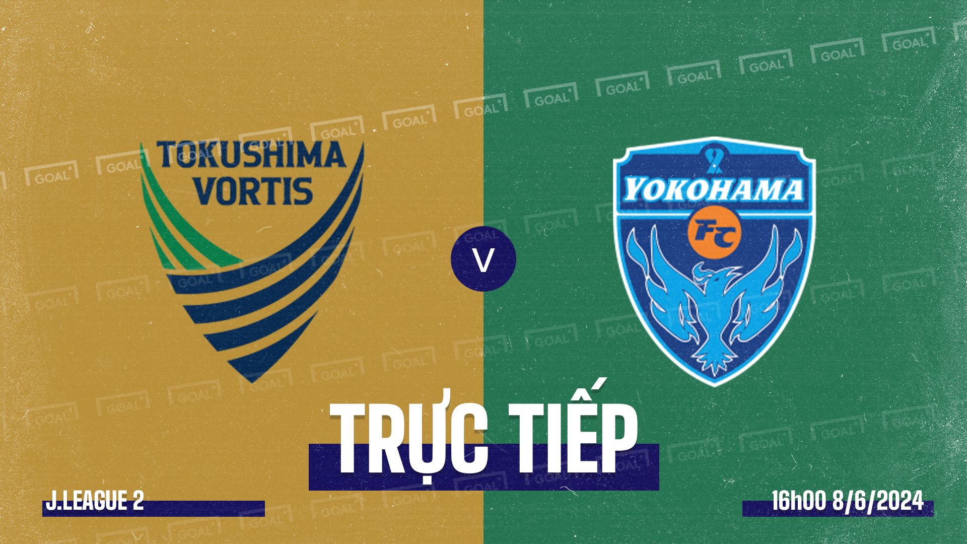 Tokushima Vortis vs Yokohama JLeague 2 2024 GFX