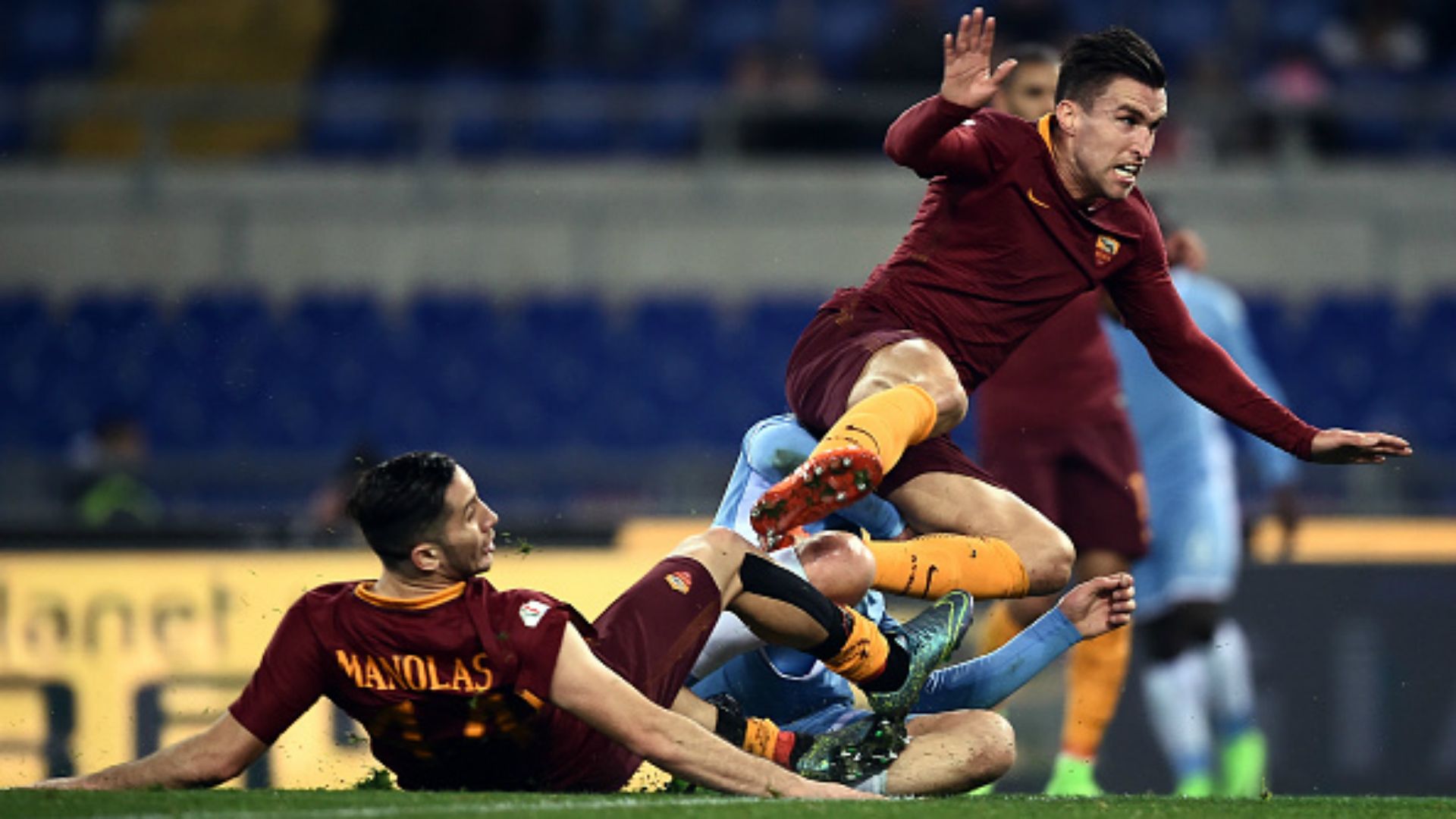 Sergej Milinkovic-Savic Kevin Strootman Lazio Roma Coppa Italia