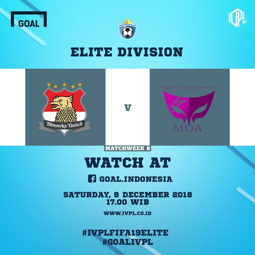 Jadwal Gameweek 8 IVPL