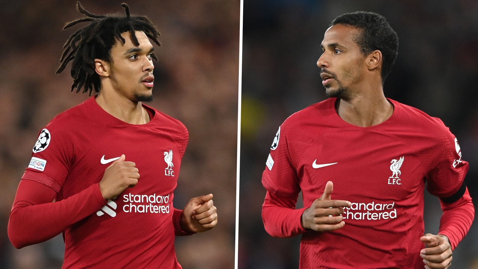 Trent Alexander-Arnold Joel Matip Liverpool 2022-23