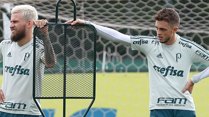 Lucas Lima e Hyoran - Palmeiras - 02/2018