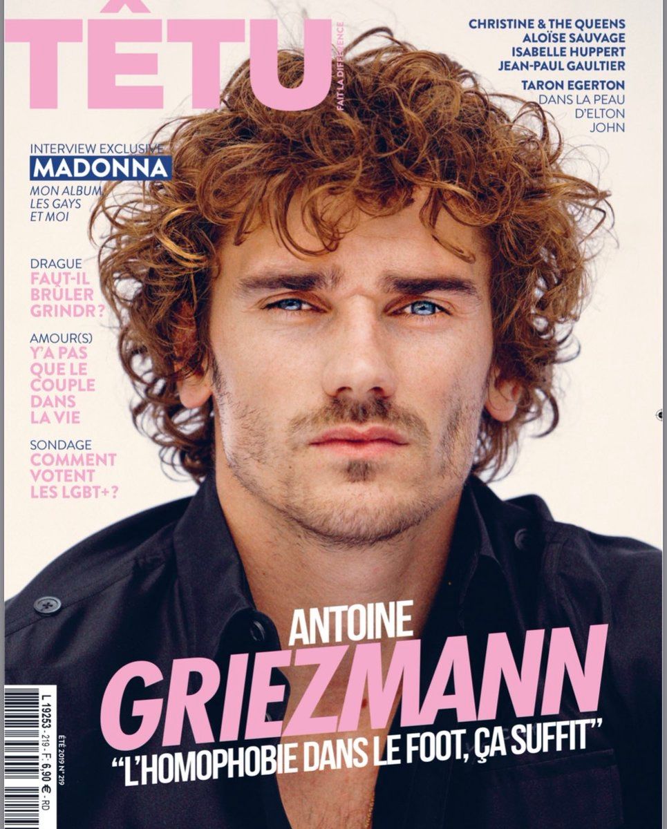 Une Têtu Griezmann