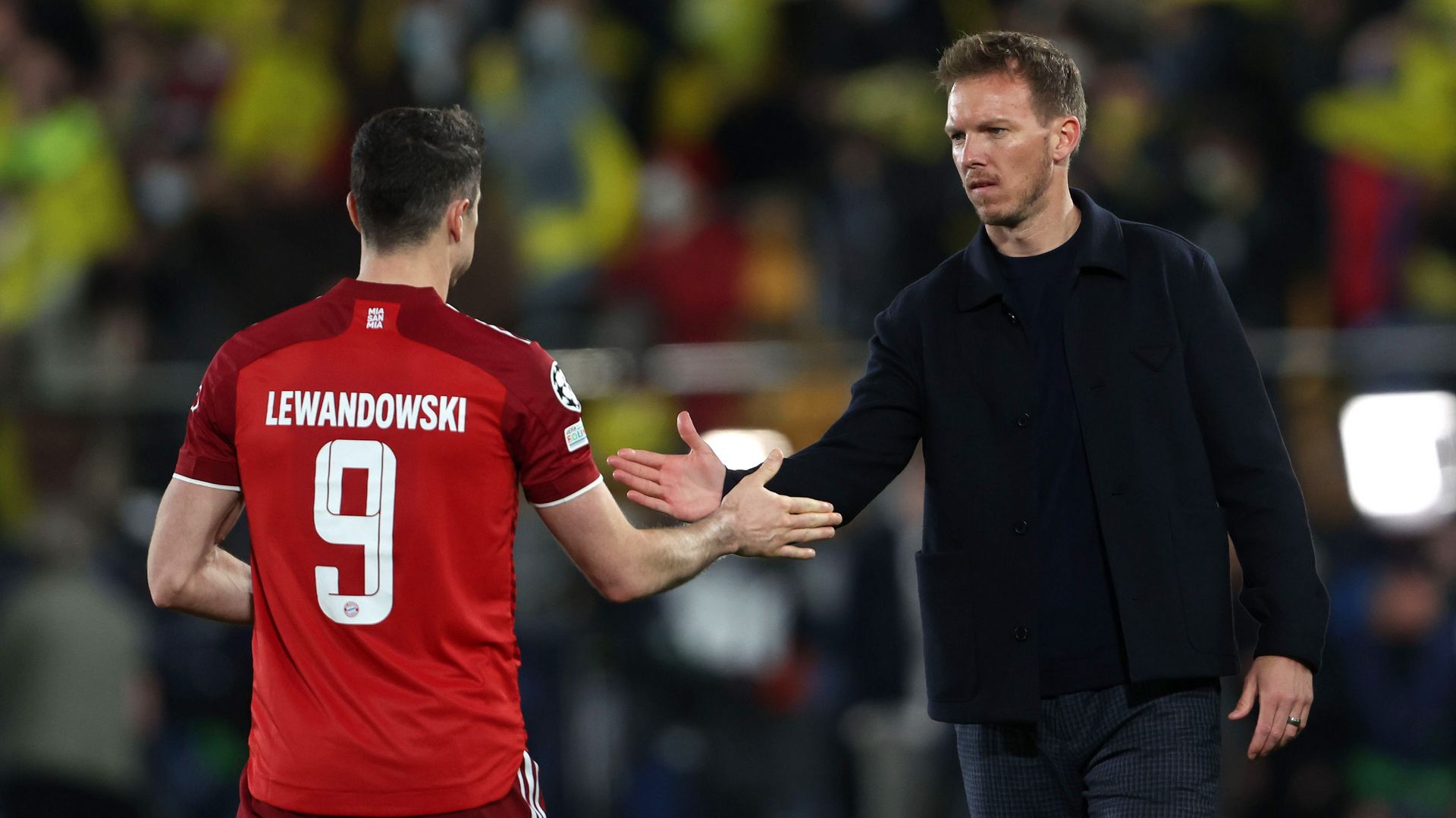 Robert Lewandowski, Julian Nagelsmann