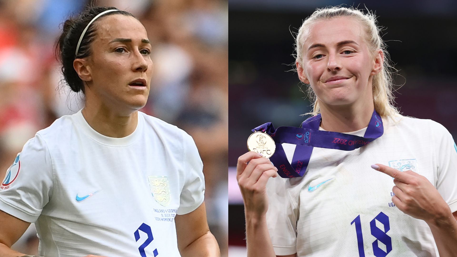 Lucy Bronze Chloe Kelly England Euro 2022