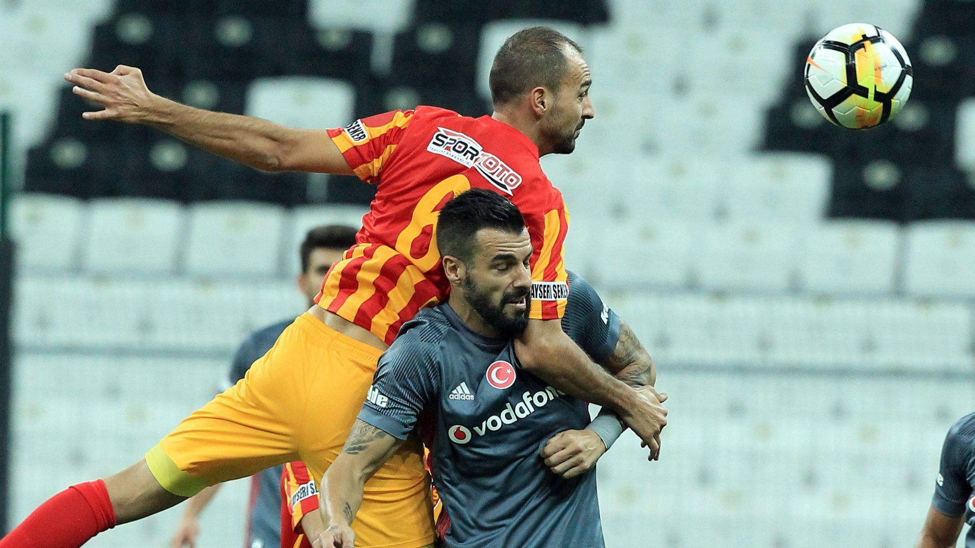 Negredo Samil Cinaz Kayserispor Besiktas