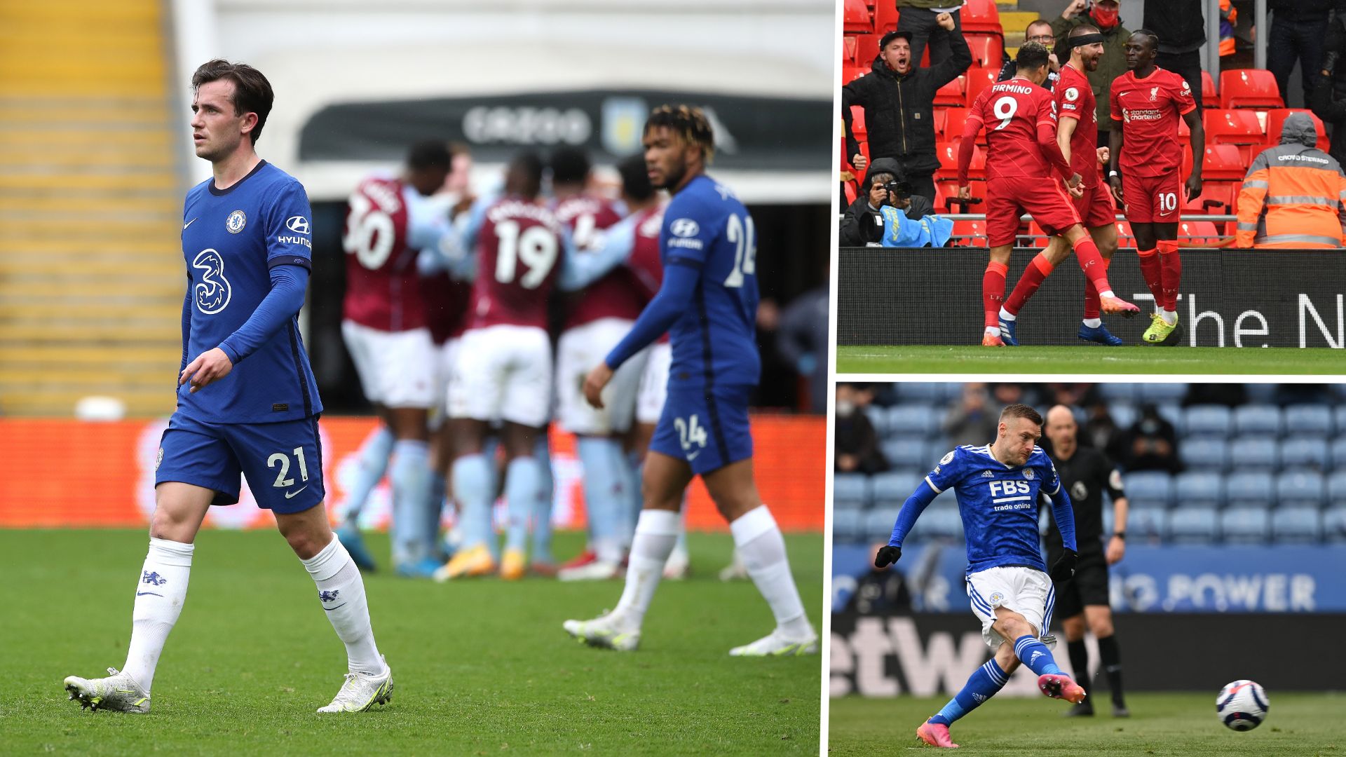 Chelsea Liverpool Leicester split