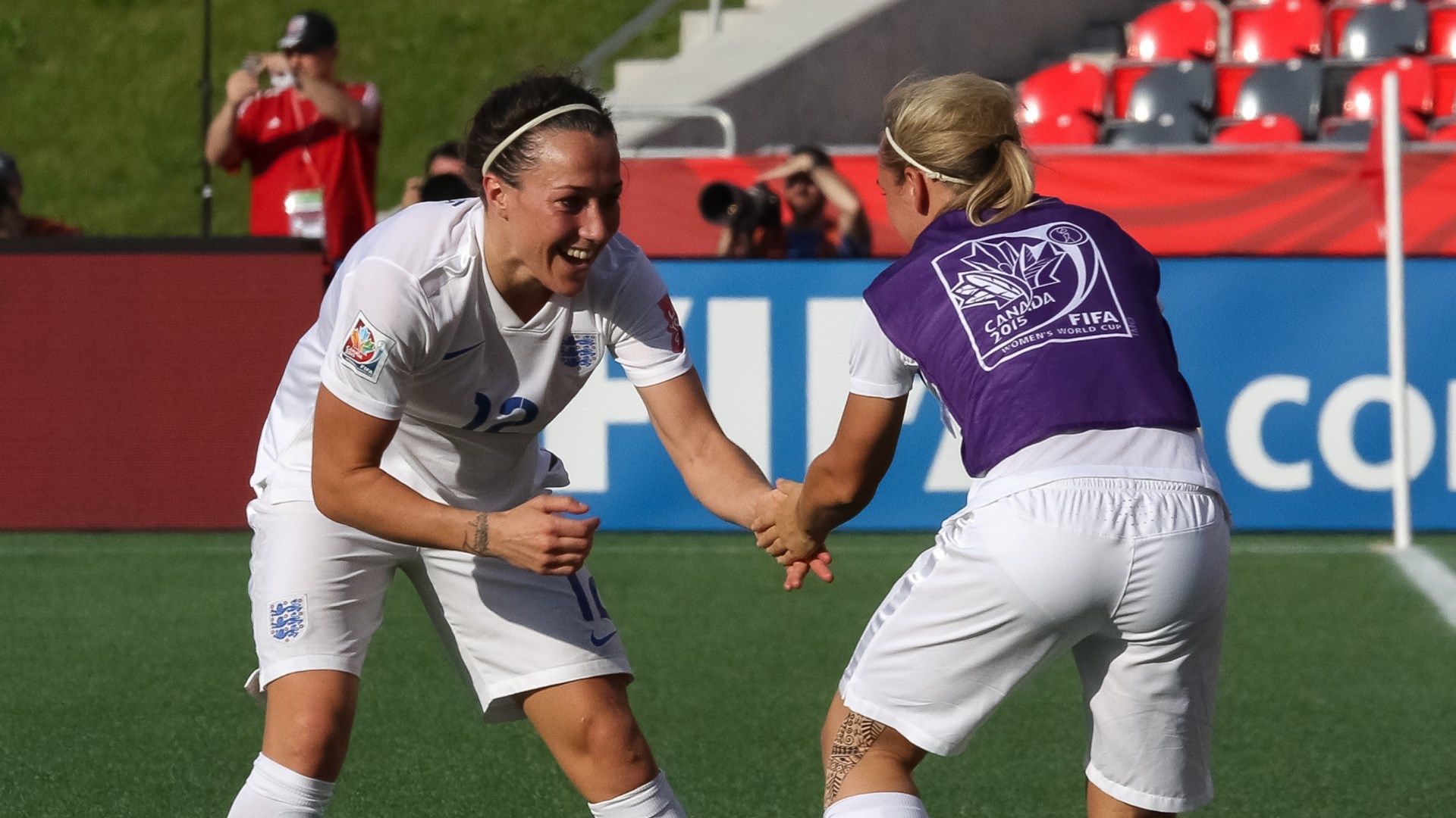 Lucy Bronze Jordan Nobbs England Women 2015