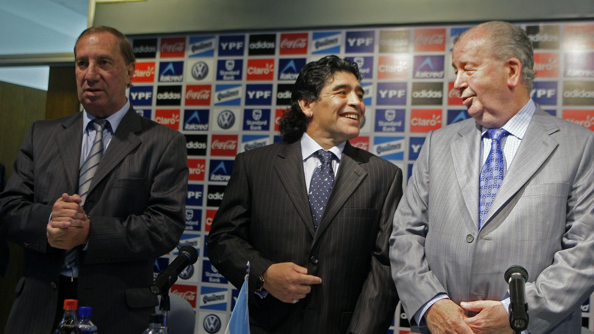 Carlos Bilardo Julio Grondona Diego Maradona
