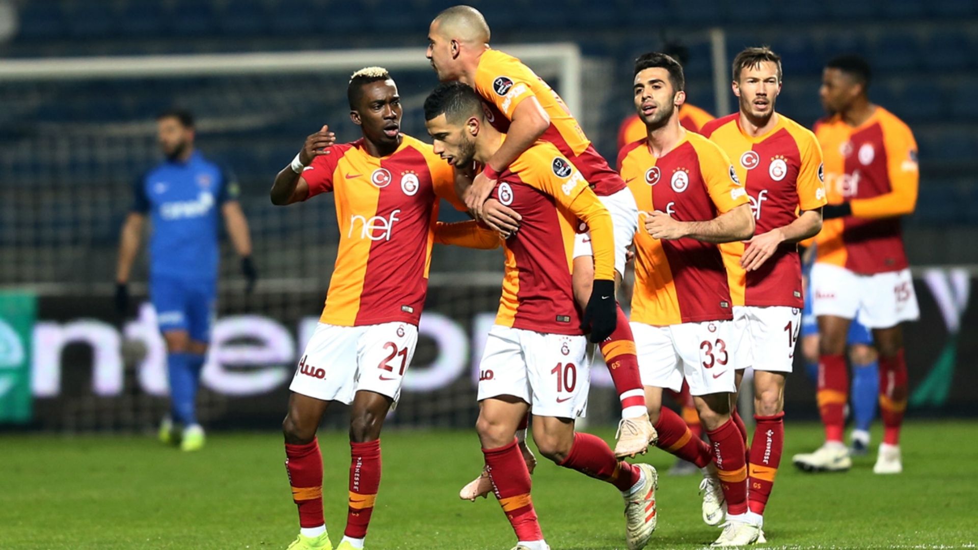 Younes Belhanda Kasimpasa Galatasaray