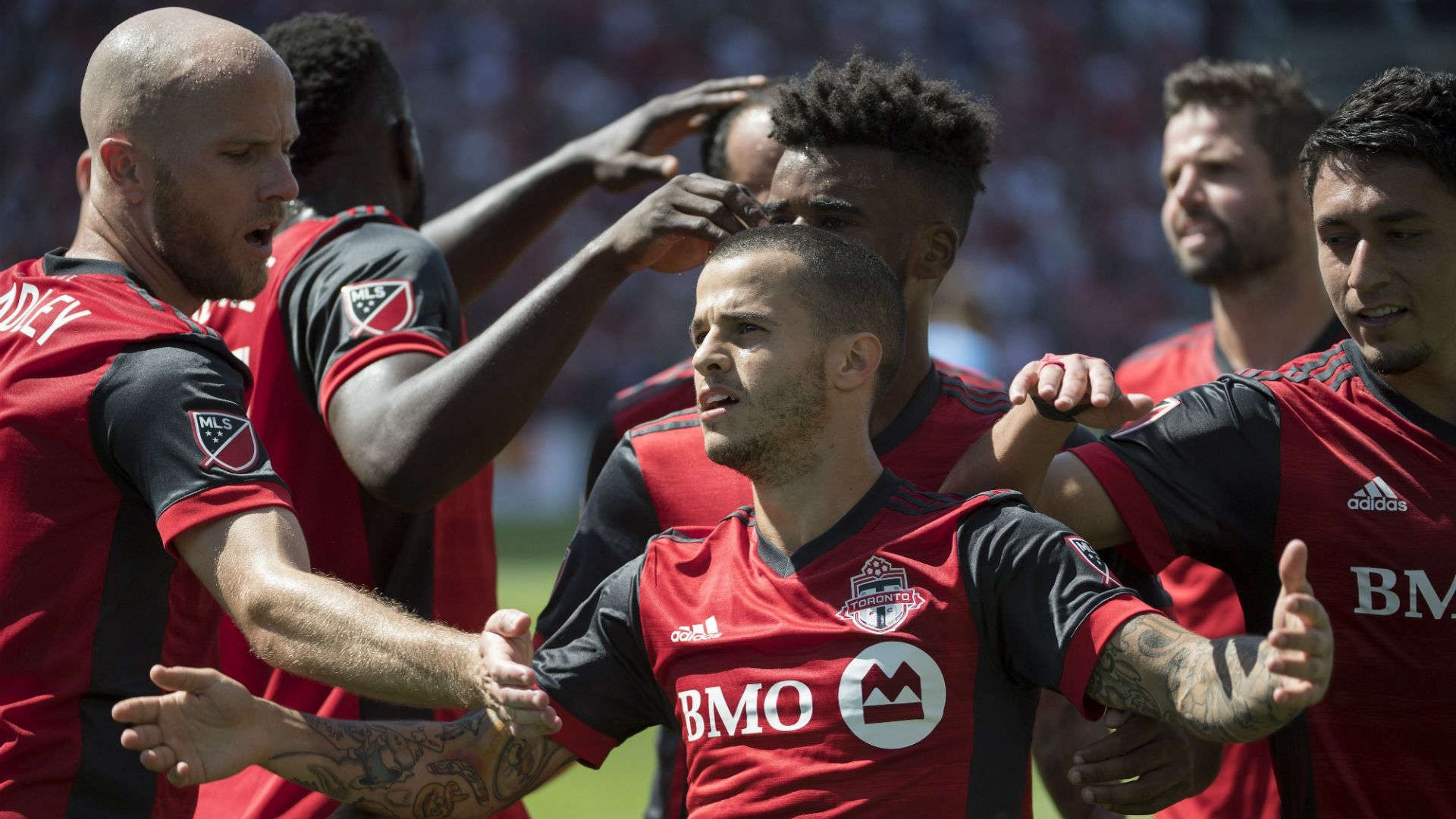 Sebastian Giovinco Michael Bradley Toronto FC