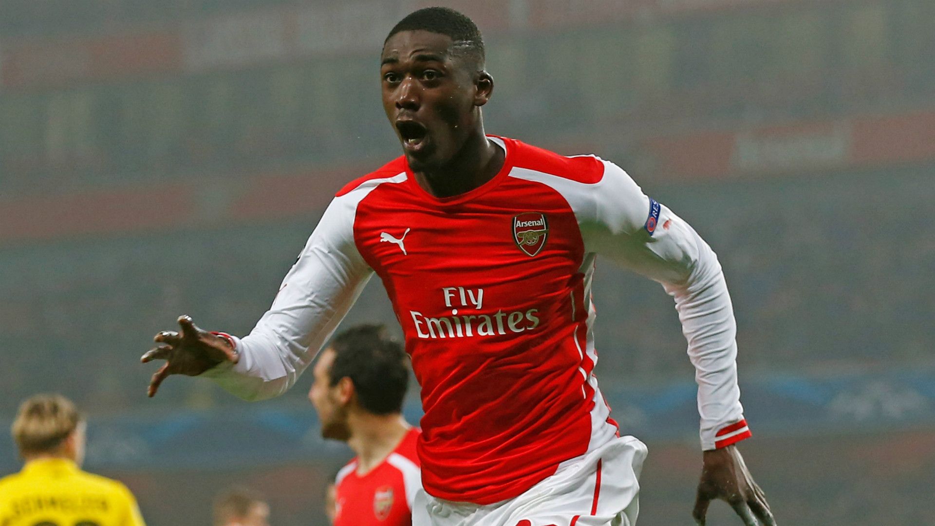Yaya Sanogo Arsenal Champions League 2014