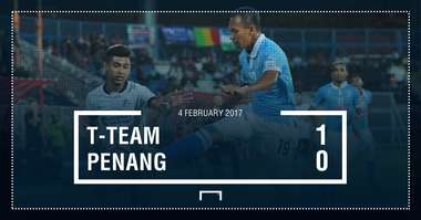 Result T-Team Penang Super League 2017
