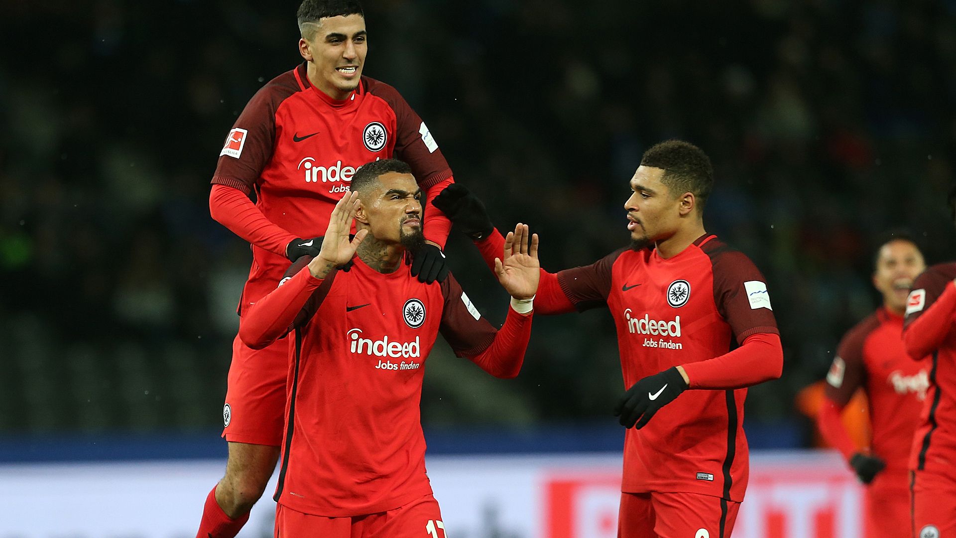 Kevin-Prince Boateng Eintracht Frankfurt Hertha BSC