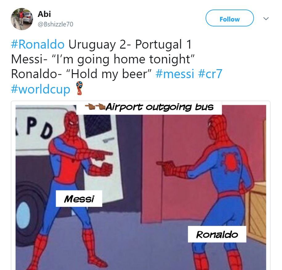 Uruguay Portugal reaction