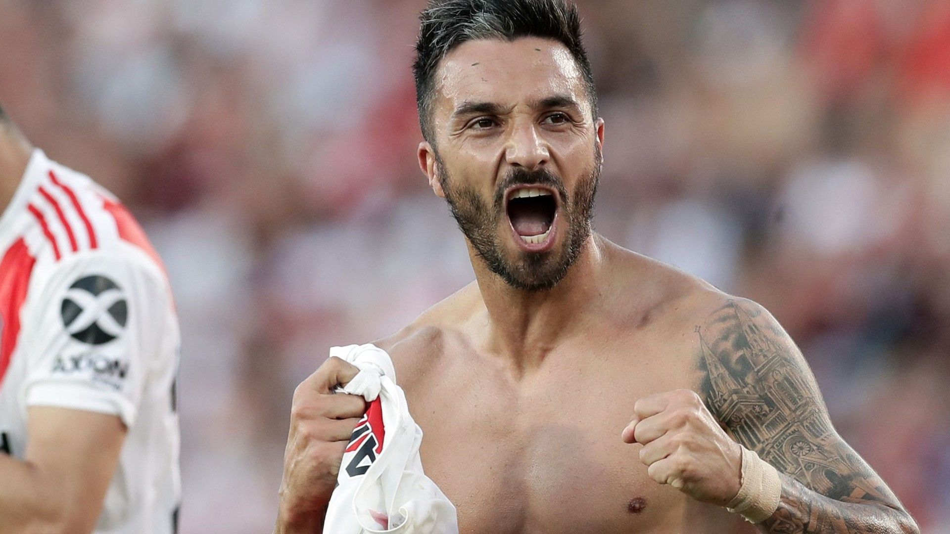 River Central Cordoba Nacho Scocco Superliga Argentina 02022020