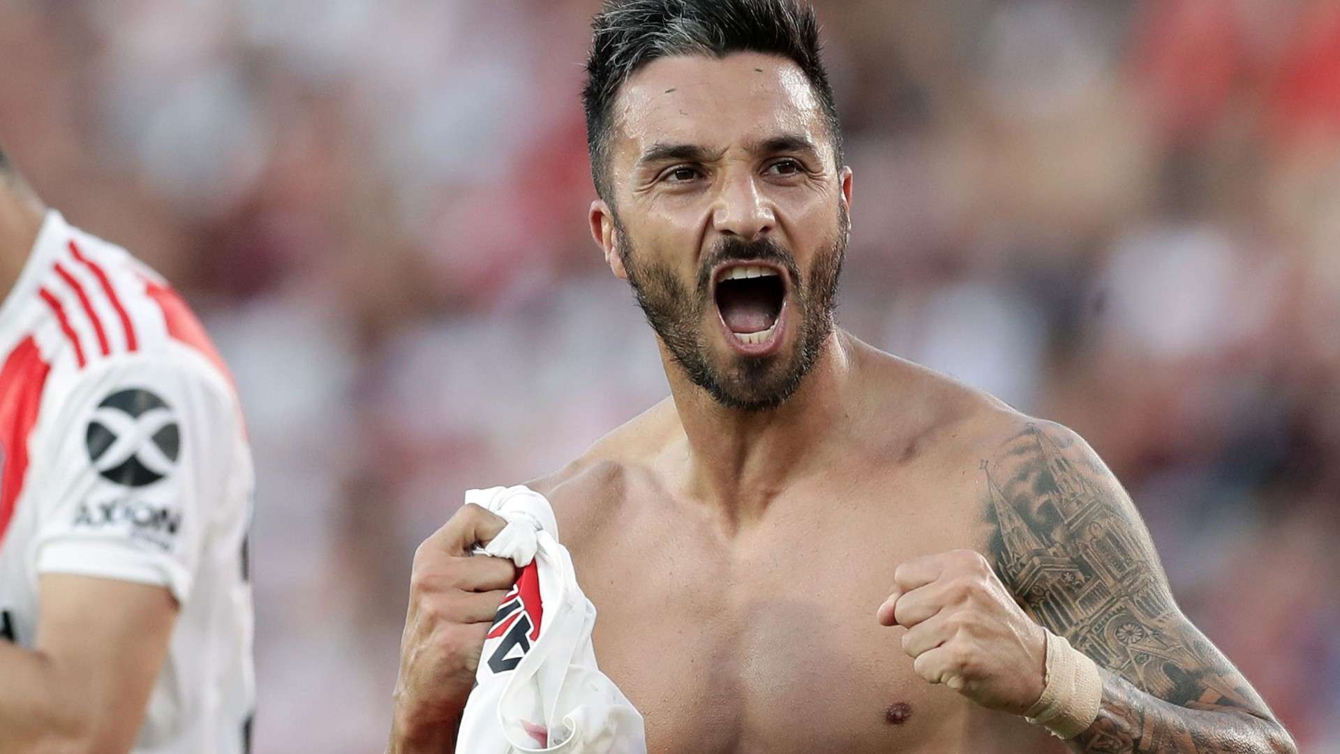 River Central Cordoba Nacho Scocco Superliga Argentina 02022020