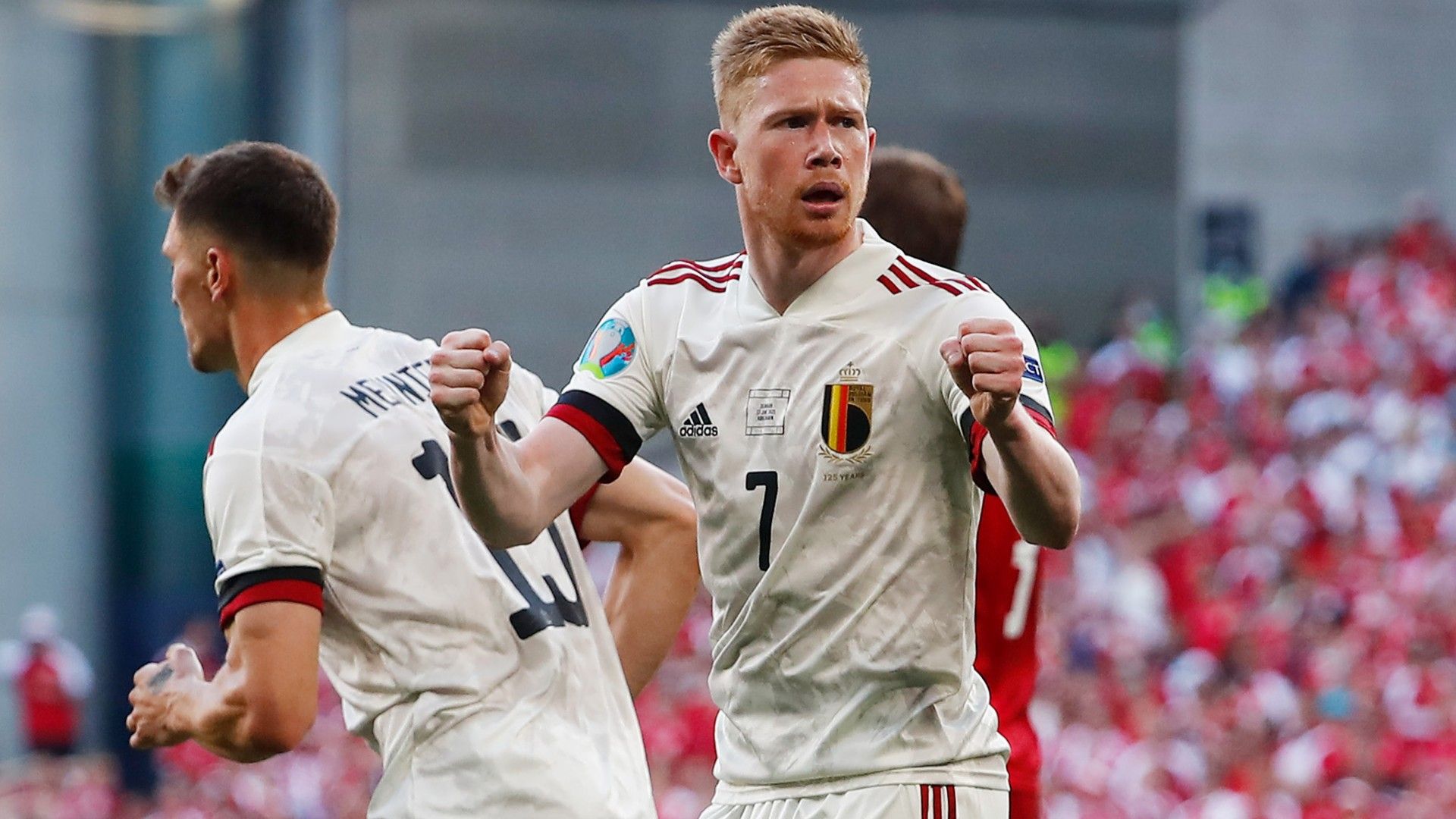 De Bruyne Denmark Belgium