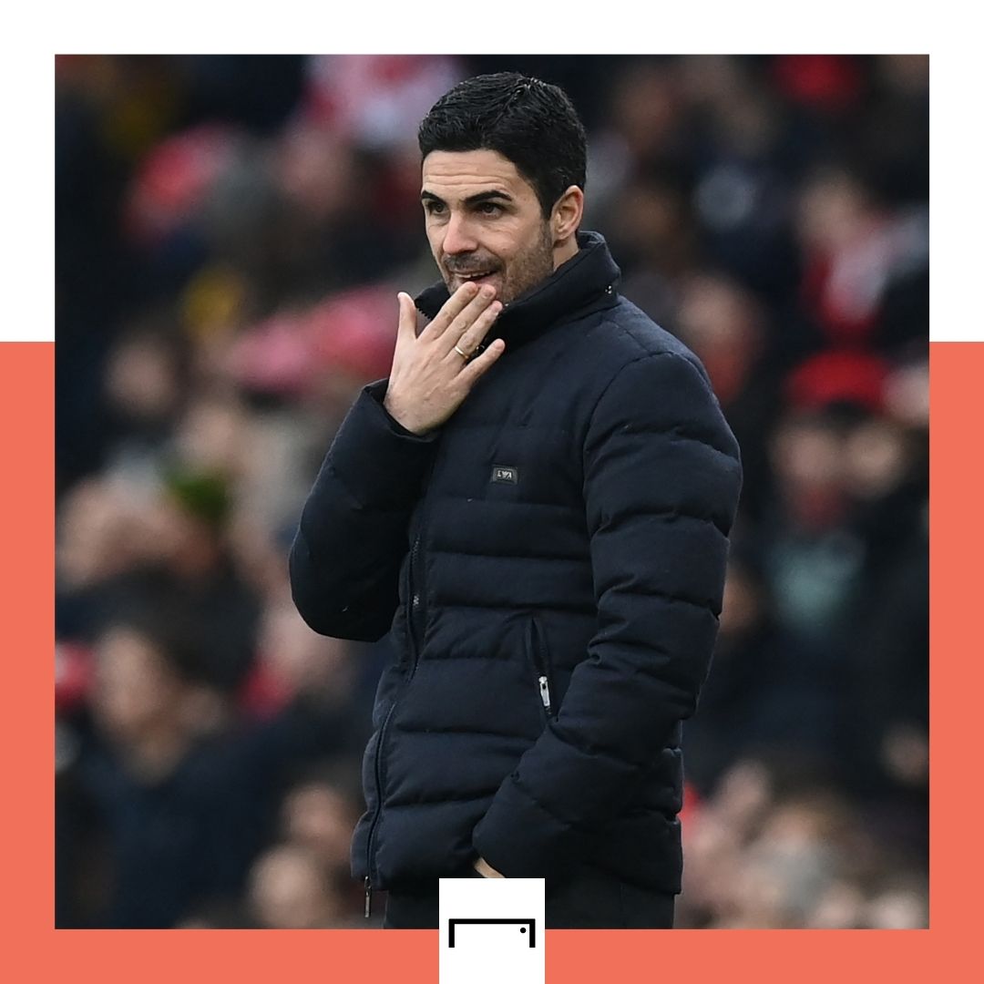 Mikel Arteta Arsenal Premier League 2021-22 GFX