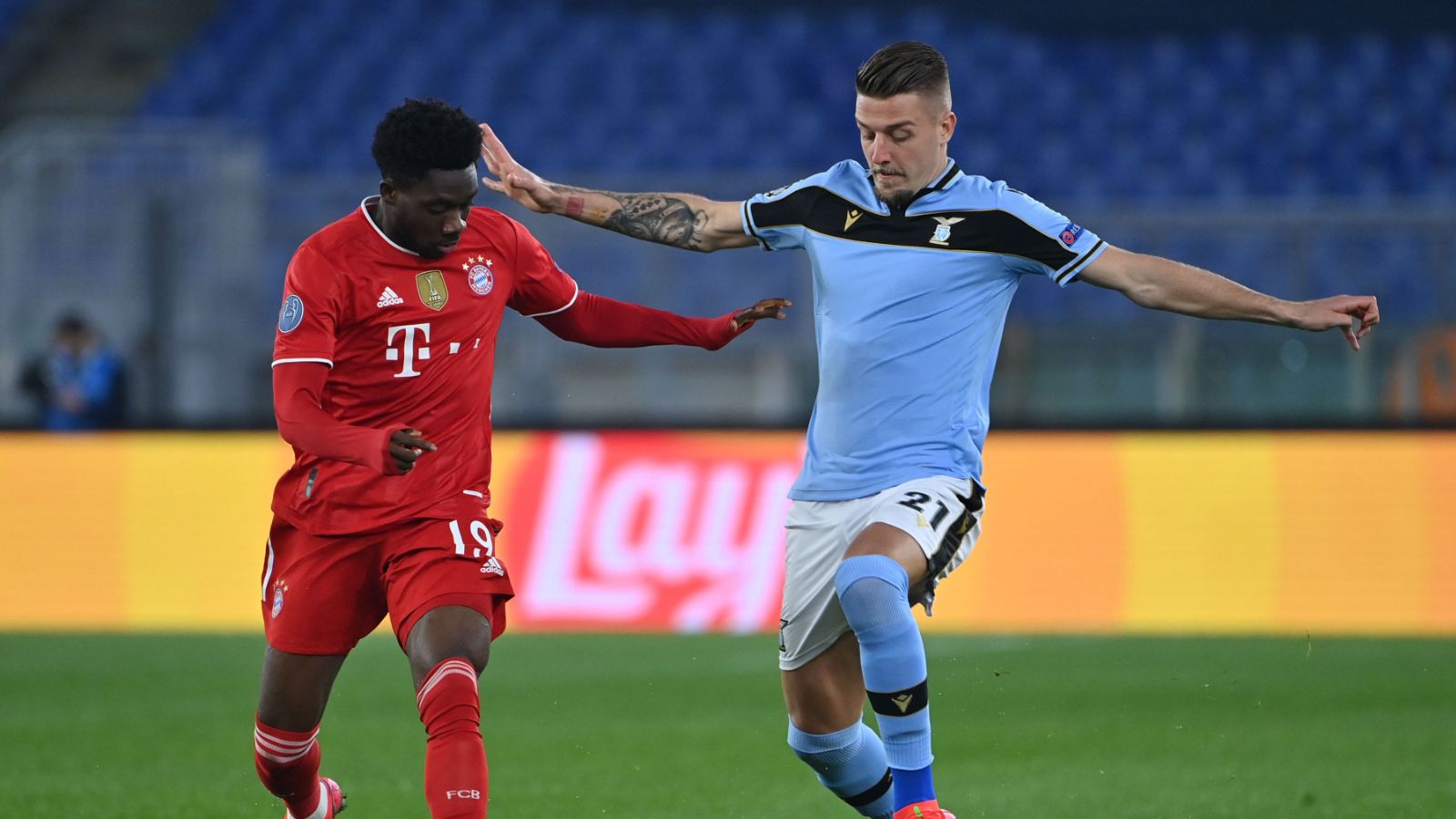 Davies Lazio Bayern Munich Champions League