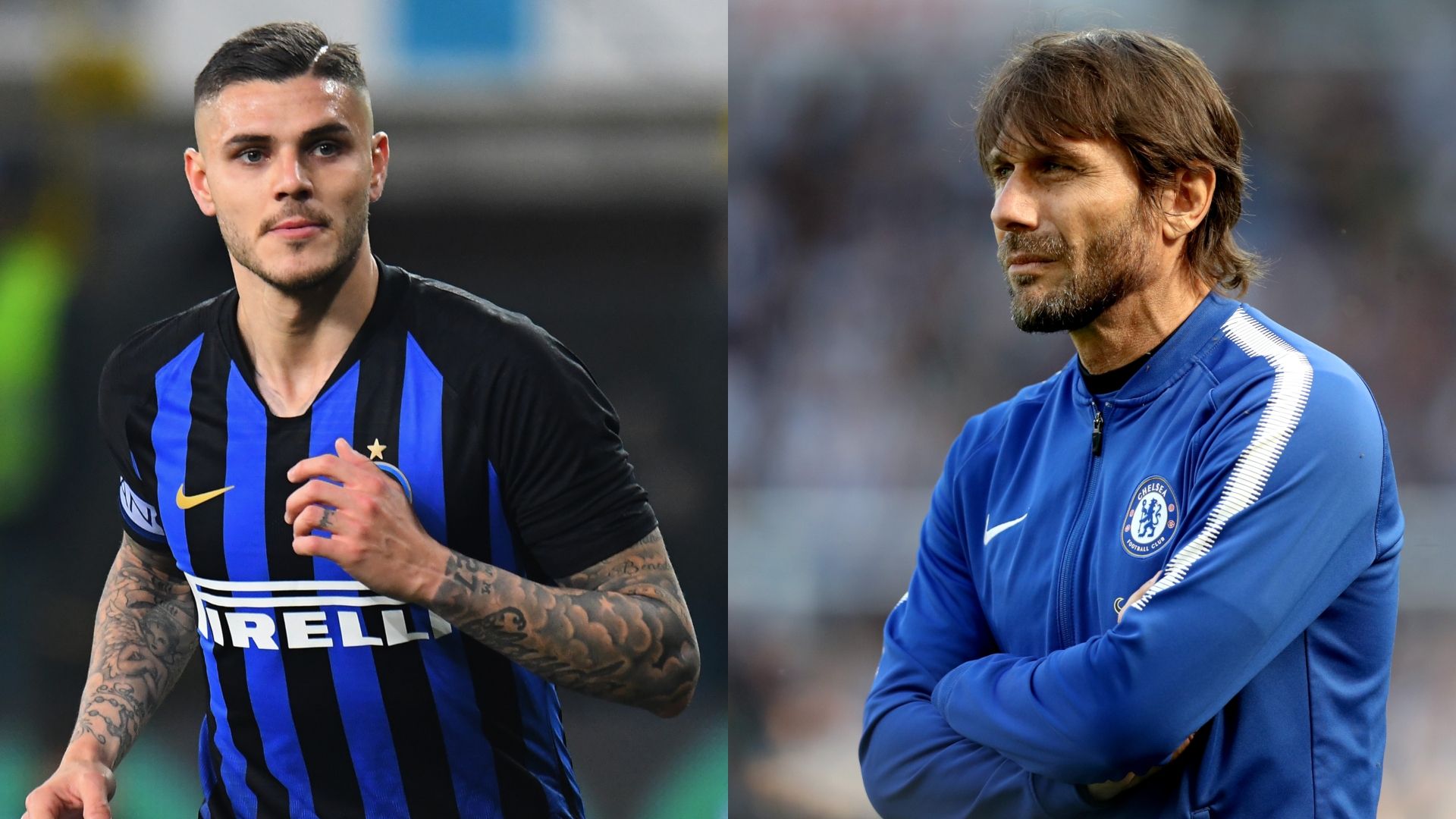 Mauro Icardi Antonio Conte mix