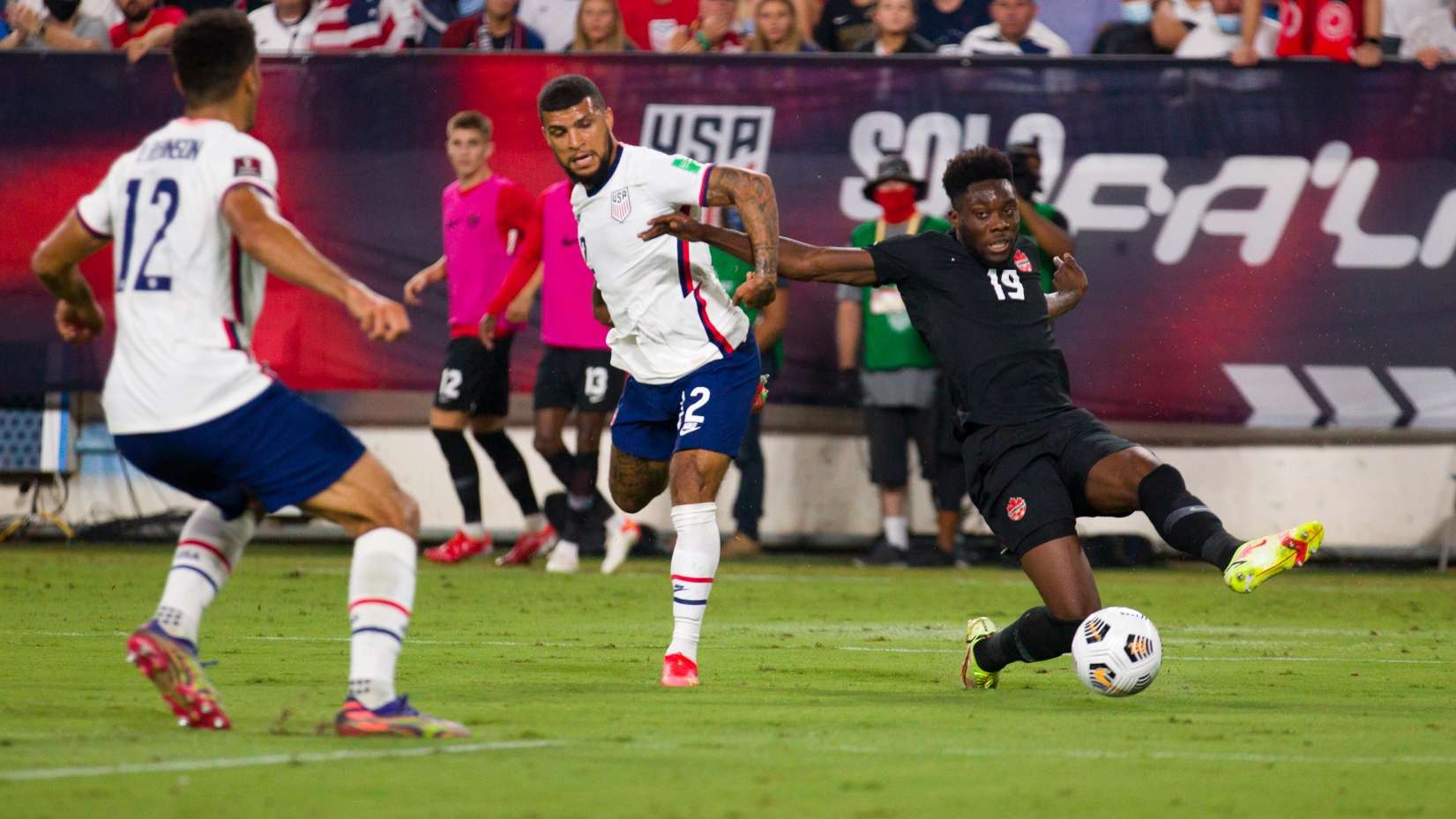 Alphonso Davies Canada USMNT 2021