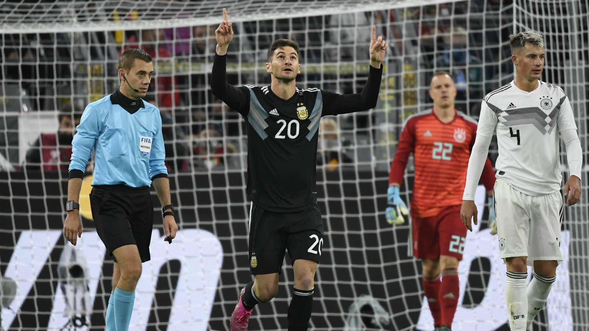 Lucas Alario Germany Argentina international friendly 09102019