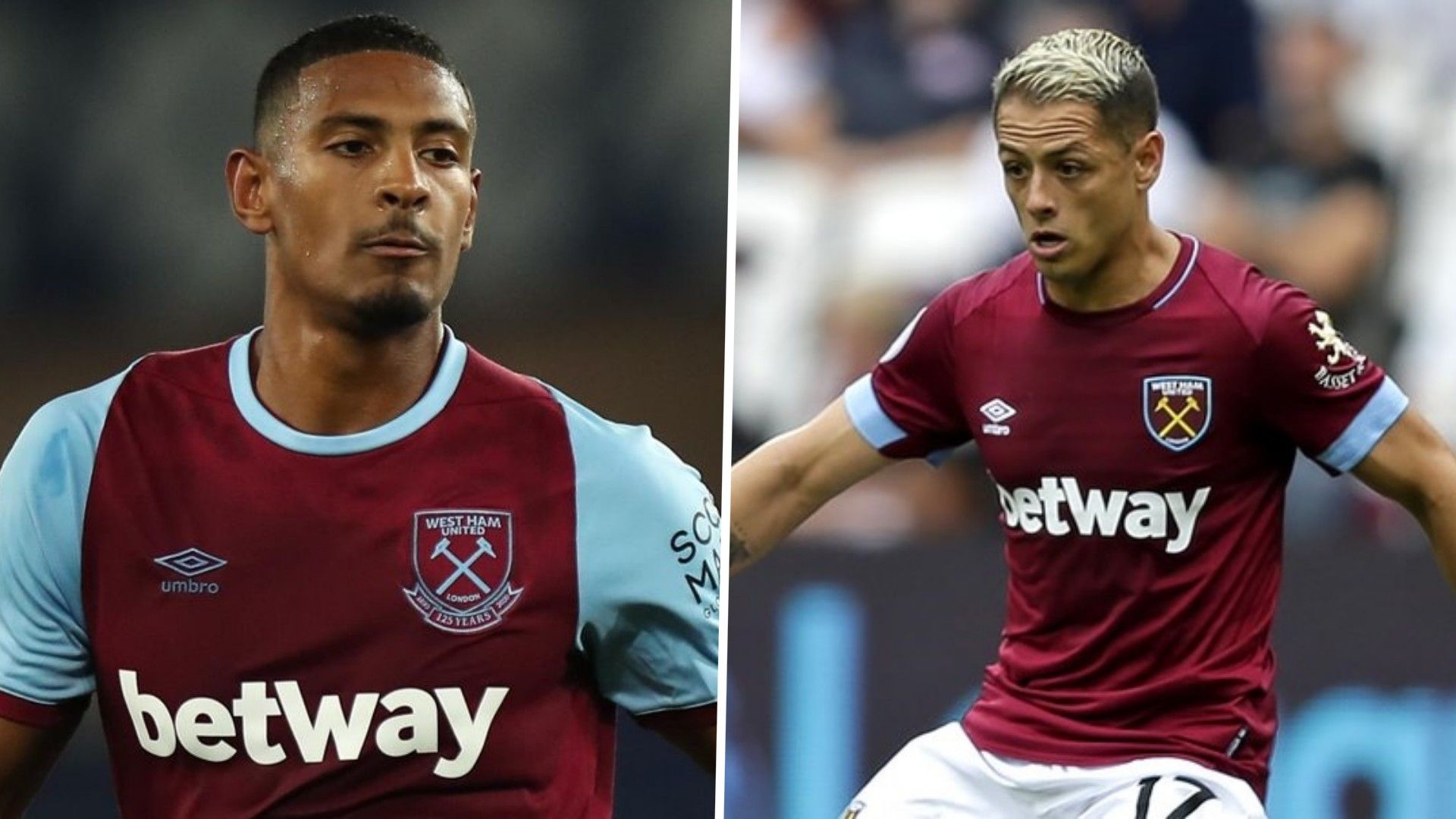 Sebastián Haller Chicharito Hernández West Ham
