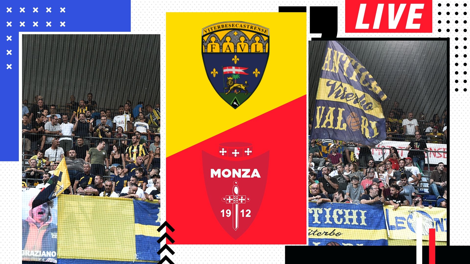 DIRETTA Viterbese Monza