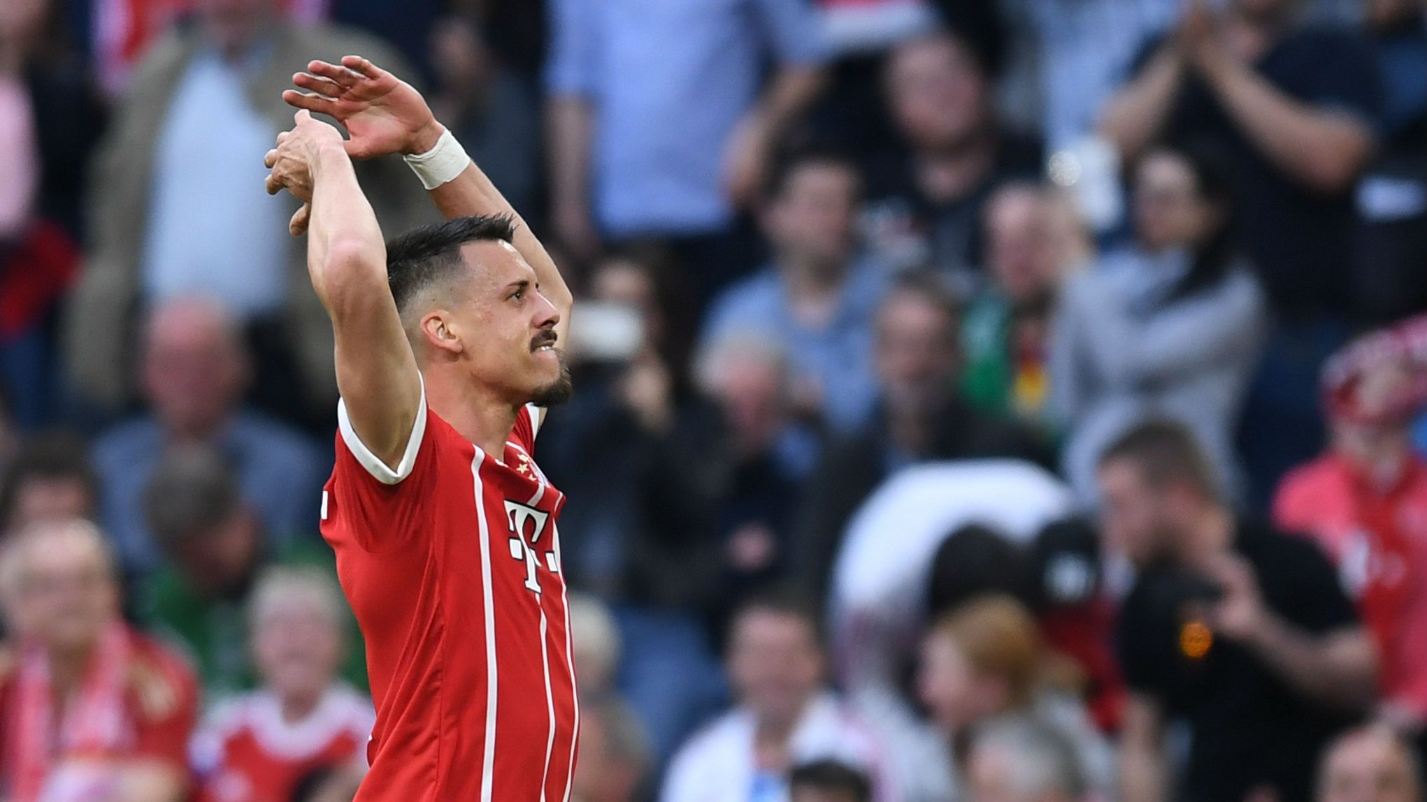 Sandro Wagner FC Bayern Borussia Mönchengladbach