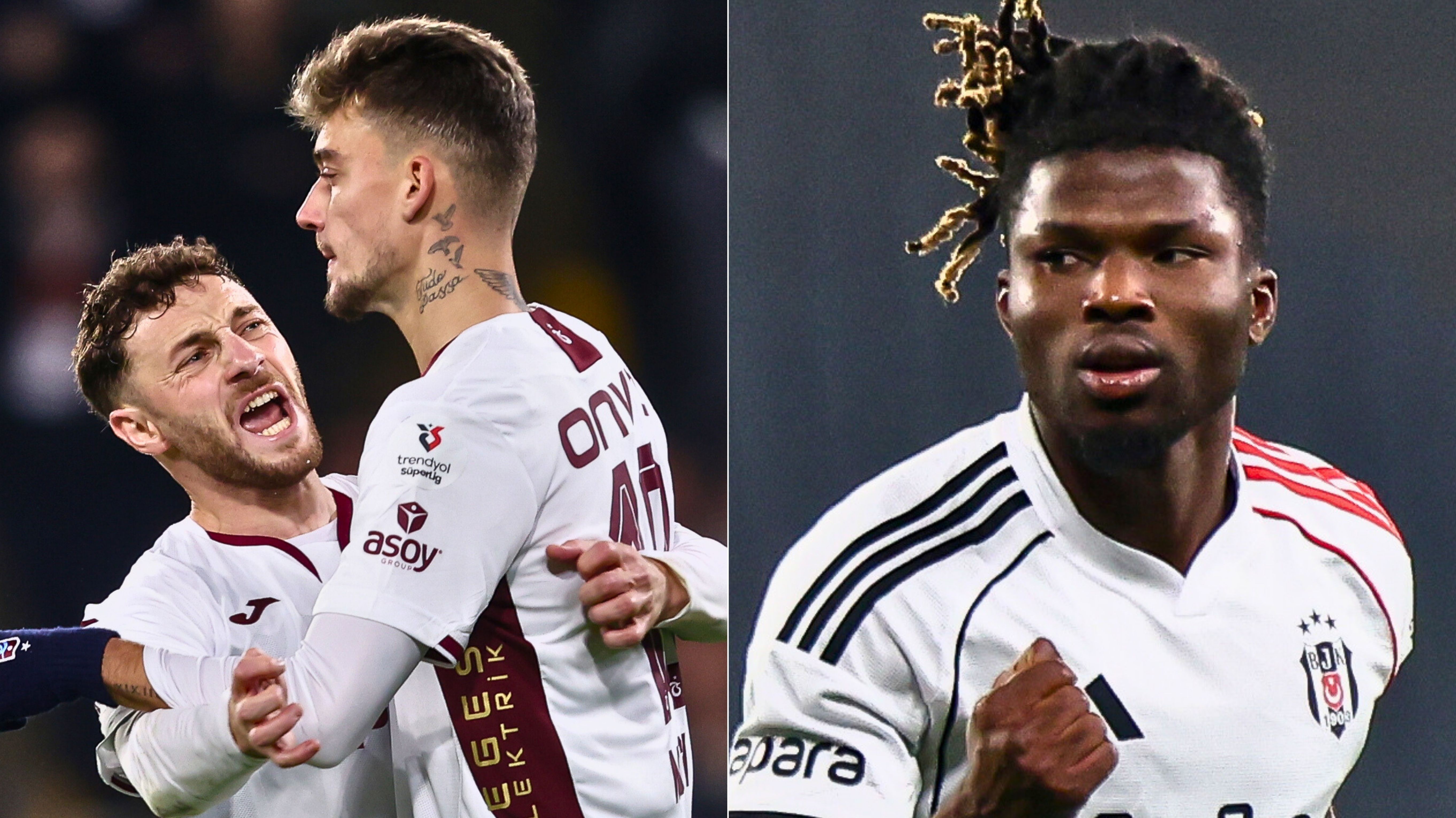 Ernest Muci El Bilal Toure Besiktas Trabzonspor