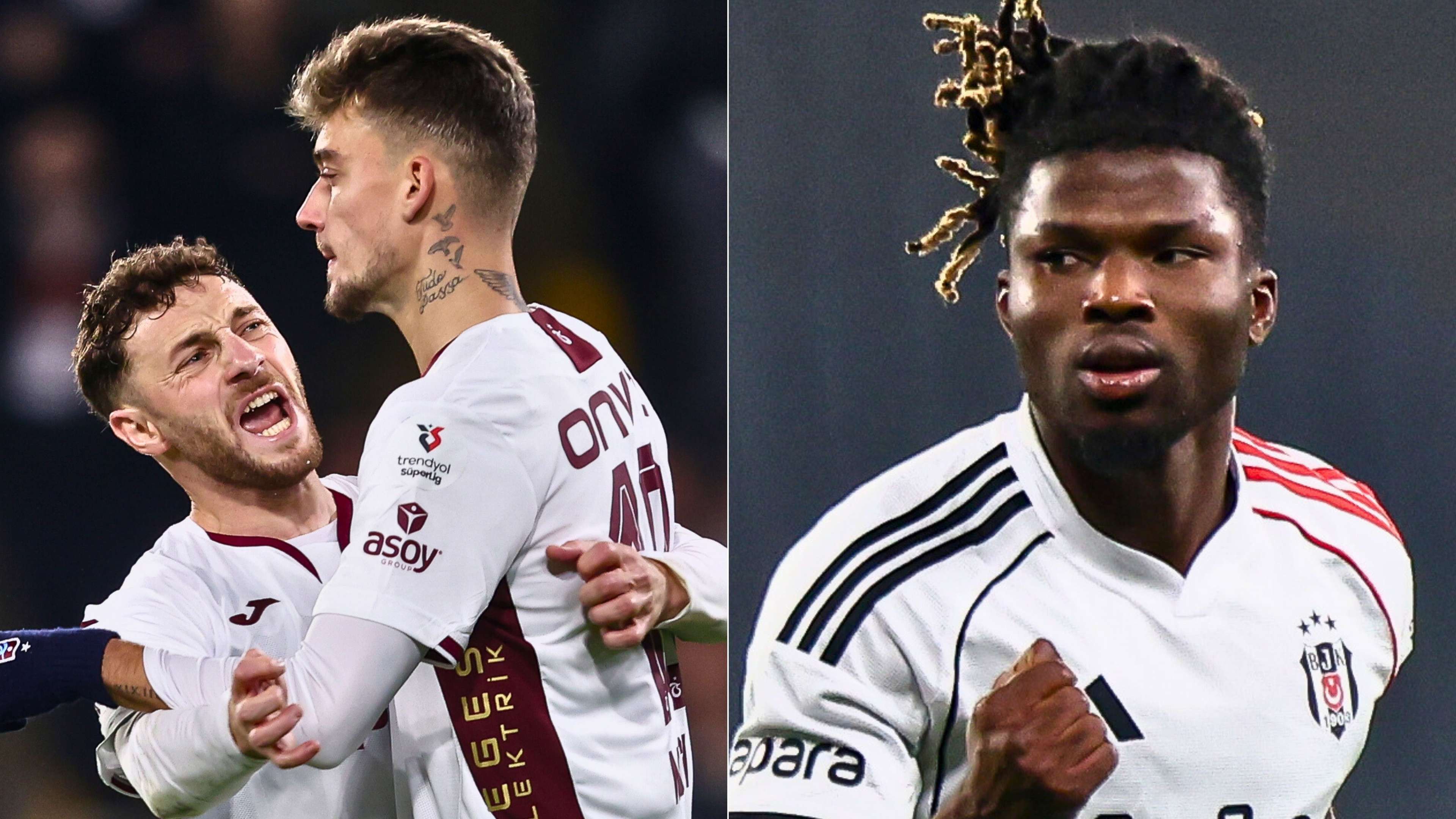 Ernest Muci El Bilal Toure Besiktas Trabzonspor