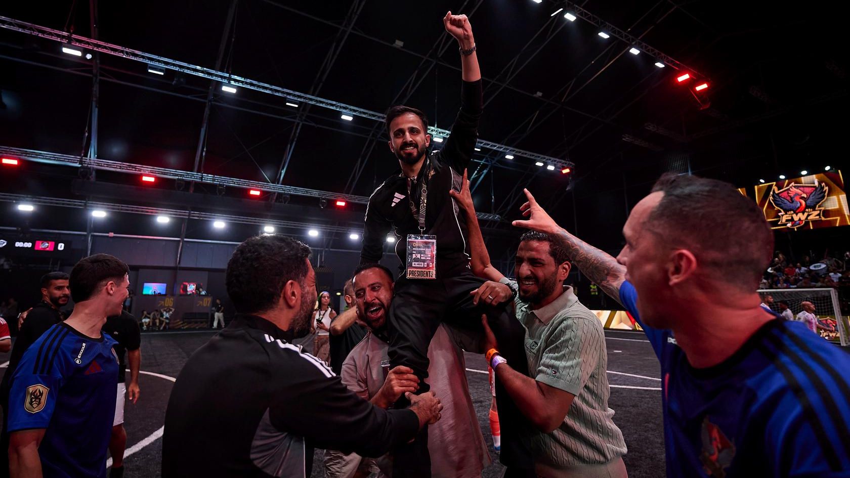 O time de Fawaz Al-Shammari elimina o Porcinos da Copa do Mundo de Clubes da Kings League