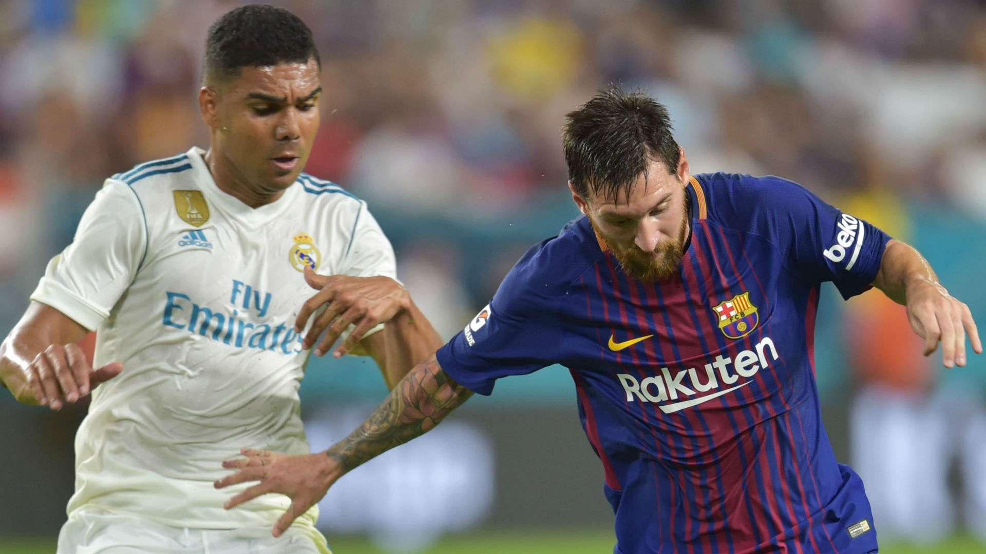 Casemiro Real Madrid Lionel Messi Barcelona ICC