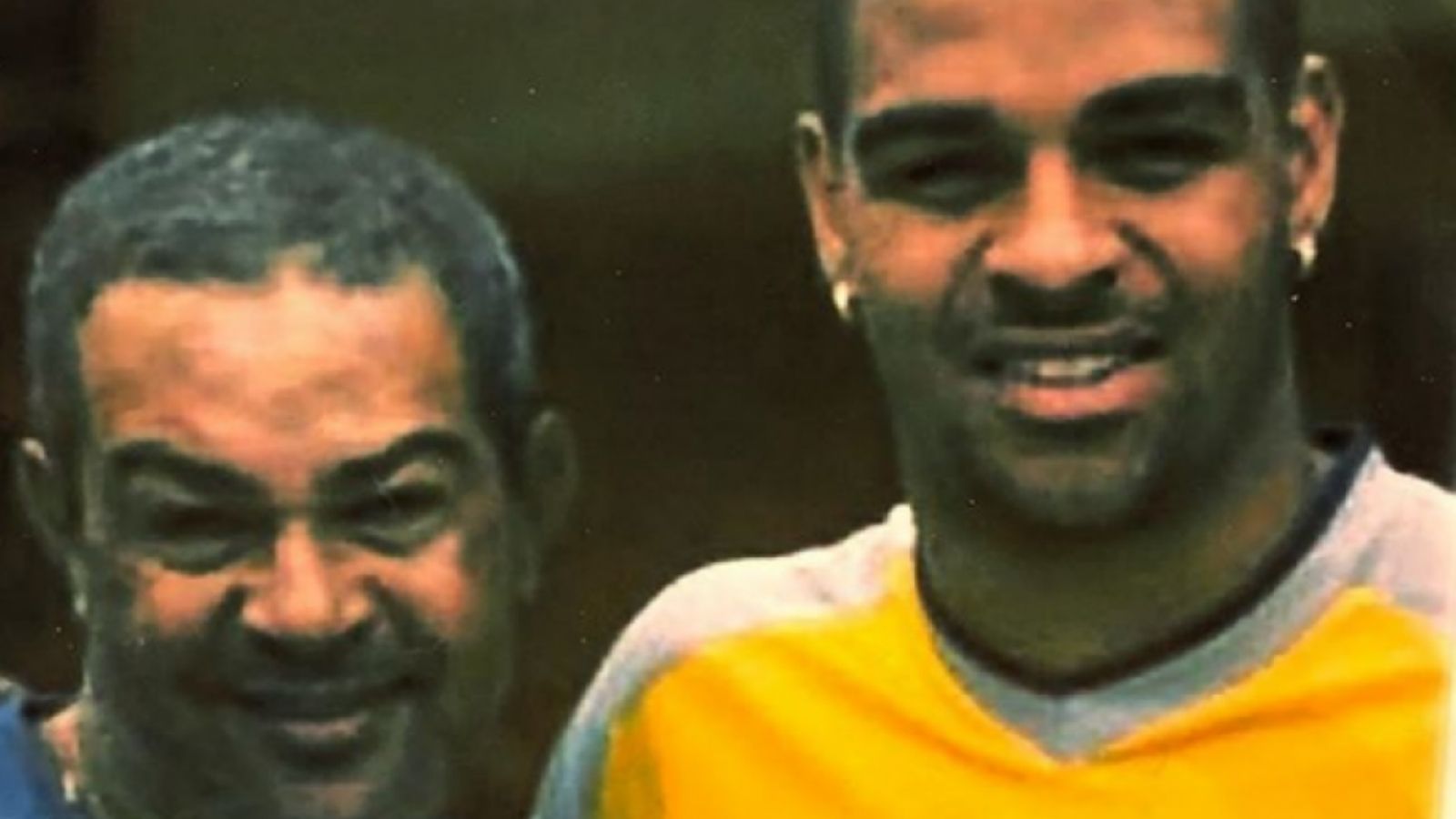 Adriano with father